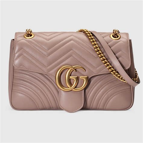 gucci gg marmont matelasse wallet on chain|gucci marmont small shoulder bag.